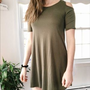 Forest Green Casual Dress